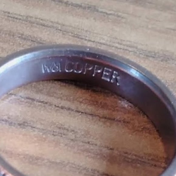 Vintage Copper Ring - Picture 3 of 4
